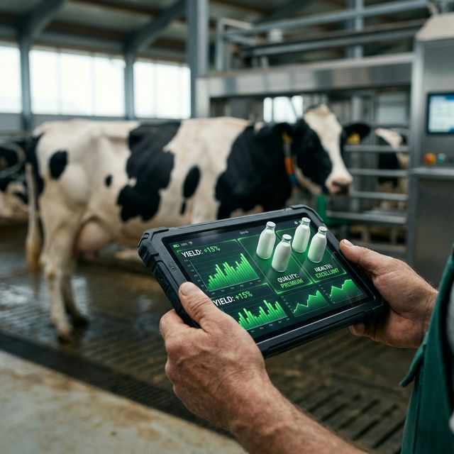 İneklerde Günlük Süt Verimi ve Artışı Nasıl Hesaplanır? | Rehber