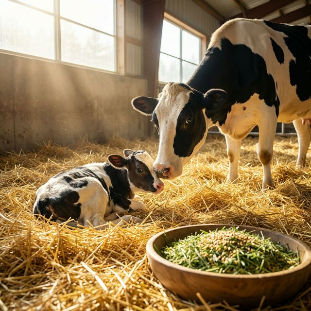 İneklerde Beslenme: Doğum Sonrası En İyi Uygulamalar | SürüPlus
